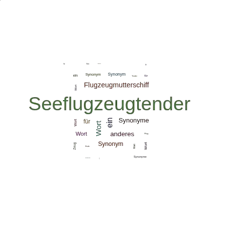 Ein anderes Wort für Seeflugzeugtender - Synonym Seeflugzeugtender