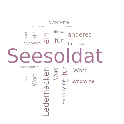 Ein anderes Wort für Seesoldat - Synonym Seesoldat