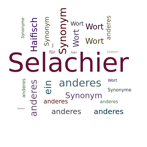 Ein anderes Wort für Selachier - Synonym Selachier