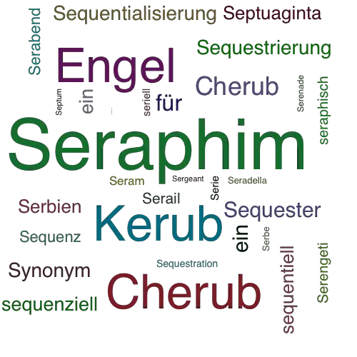 Ein anderes Wort für Seraphim - Synonym Seraphim