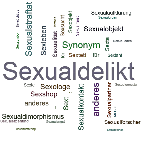 Ein anderes Wort für Sexualdelikt - Synonym Sexualdelikt
