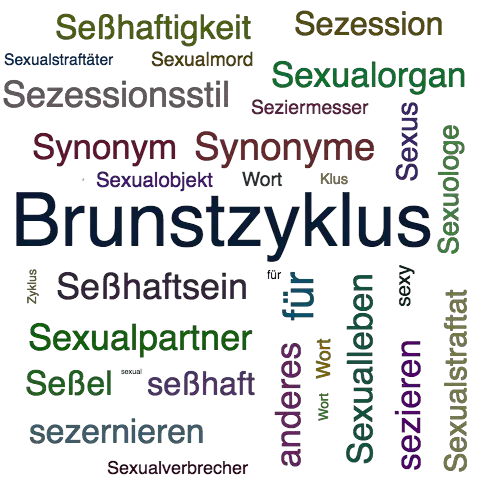 Ein anderes Wort für Sexualzyklus - Synonym Sexualzyklus