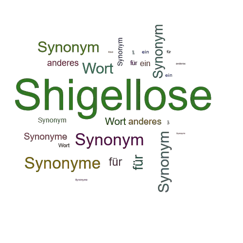 Ein anderes Wort für Shigellose - Synonym Shigellose
