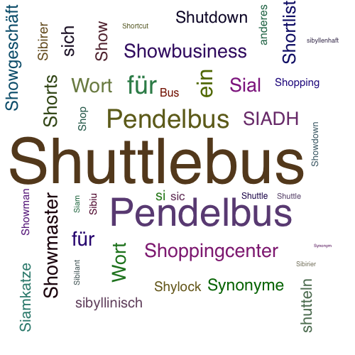 Ein anderes Wort für Shuttlebus - Synonym Shuttlebus