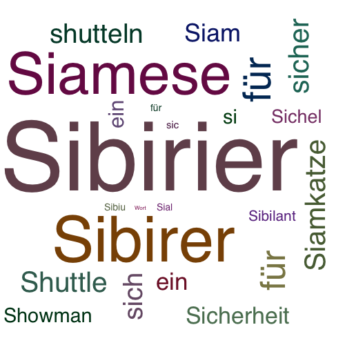 Ein anderes Wort für Sibirier - Synonym Sibirier