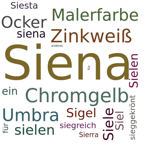 Ein anderes Wort für Siena - Synonym Siena