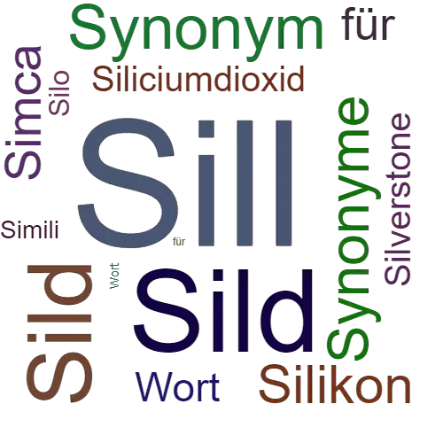 Ein anderes Wort für Sill - Synonym Sill