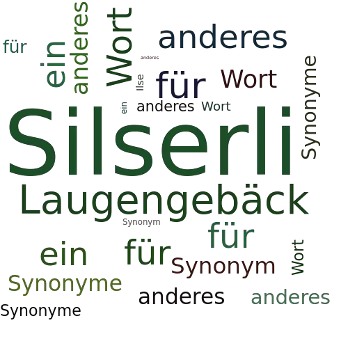 Ein anderes Wort für Silserli - Synonym Silserli