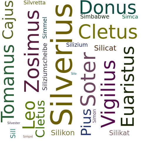 Ein anderes Wort für Silverius - Synonym Silverius