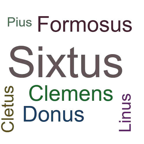 Ein anderes Wort für Sixtus - Synonym Sixtus