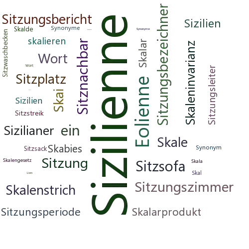 Ein anderes Wort für Sizilienne - Synonym Sizilienne