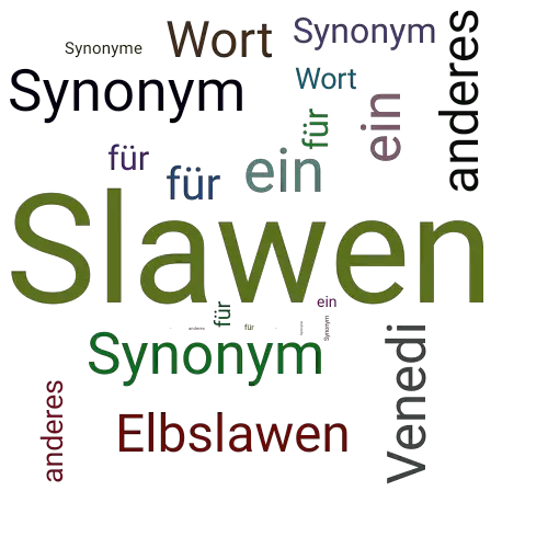 Ein anderes Wort für Slawen - Synonym Slawen