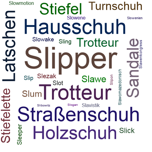 Ein anderes Wort für Slipper - Synonym Slipper