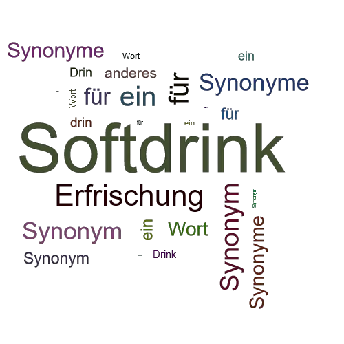 Ein anderes Wort für Softdrink - Synonym Softdrink