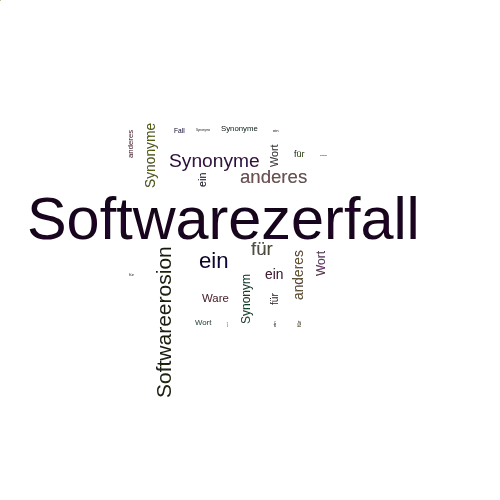 Ein anderes Wort für Softwarezerfall - Synonym Softwarezerfall