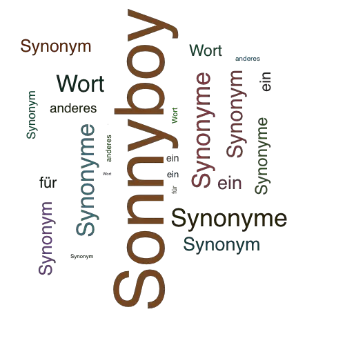 Ein anderes Wort für Sonnyboy - Synonym Sonnyboy
