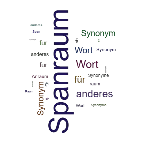 Ein anderes Wort für Spanraum - Synonym Spanraum