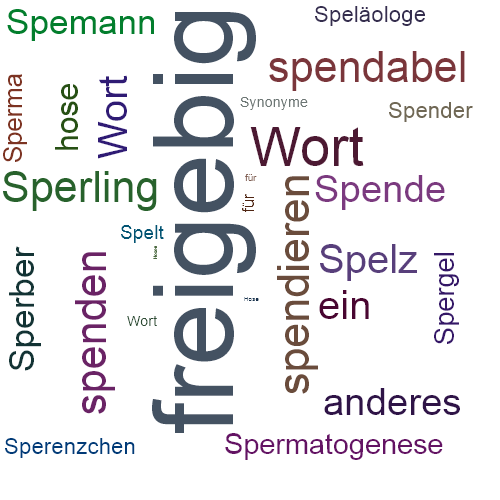 Ein anderes Wort für Spendierhosen - Synonym Spendierhosen