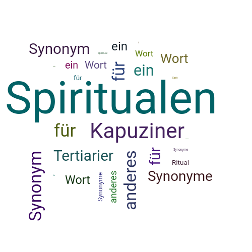 Ein anderes Wort für Spiritualen - Synonym Spiritualen