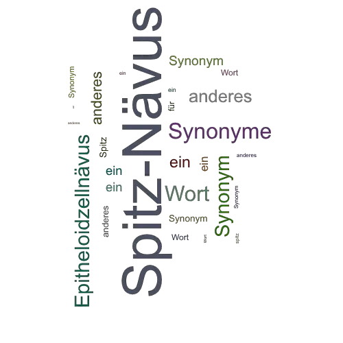 Ein anderes Wort für Spitz-Nävus - Synonym Spitz-Nävus