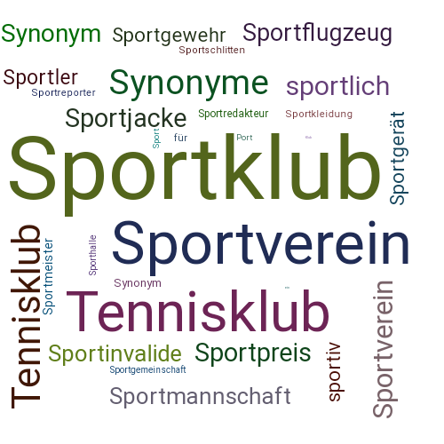 Ein anderes Wort für Sportklub - Synonym Sportklub