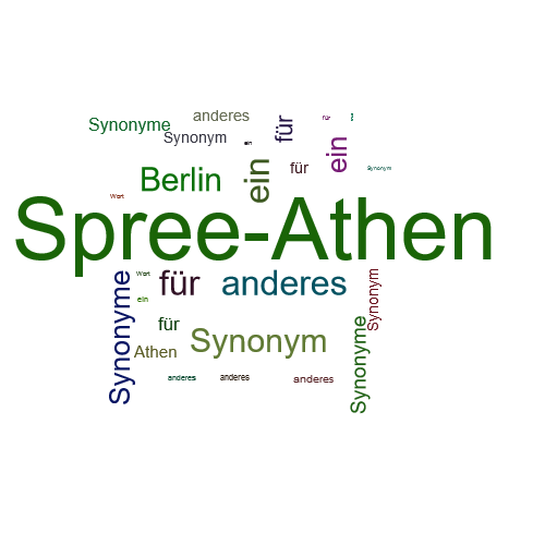 Ein anderes Wort für Spree-Athen - Synonym Spree-Athen