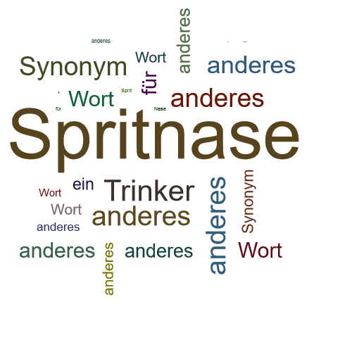 Ein anderes Wort für Spritnase - Synonym Spritnase