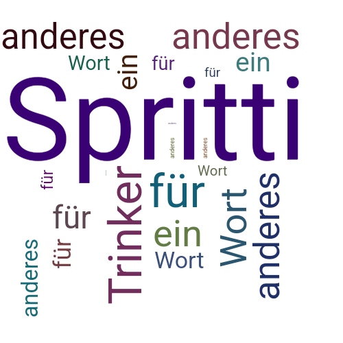 Ein anderes Wort für Spritti - Synonym Spritti
