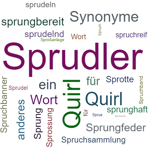 Ein anderes Wort für Sprudler - Synonym Sprudler