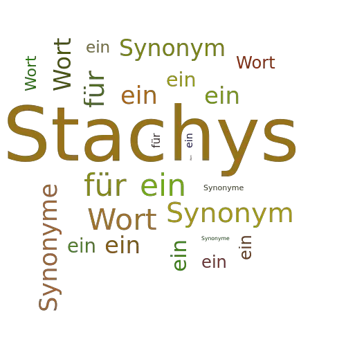 Ein anderes Wort für Stachys - Synonym Stachys