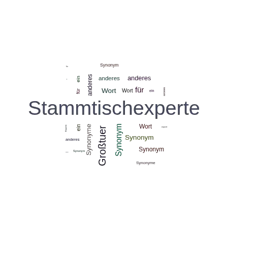 Ein anderes Wort für Stammtischexperte - Synonym Stammtischexperte