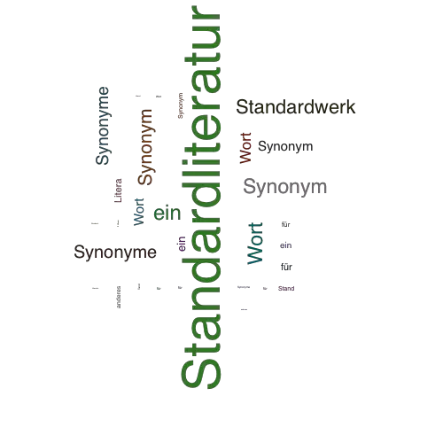 Ein anderes Wort für Standardliteratur - Synonym Standardliteratur