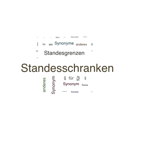 Ein anderes Wort für Standesschranken - Synonym Standesschranken