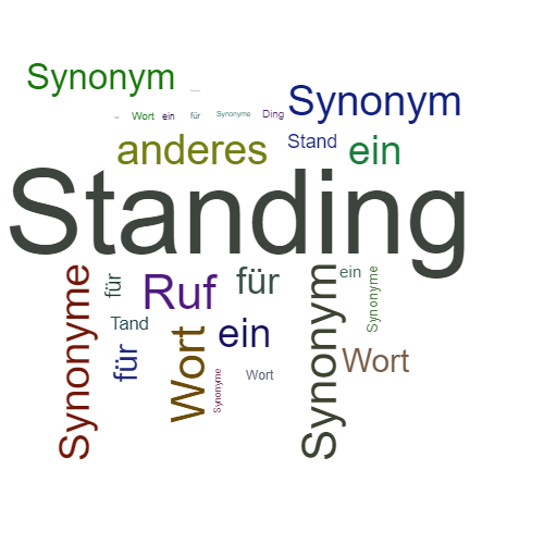 Ein anderes Wort für Standing - Synonym Standing