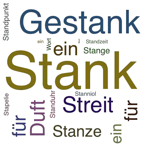 Ein anderes Wort für Stank - Synonym Stank
