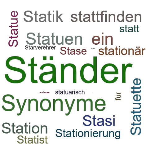 Ein anderes Wort für Stator - Synonym Stator