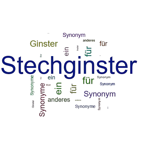 Ein anderes Wort für Stechginster - Synonym Stechginster