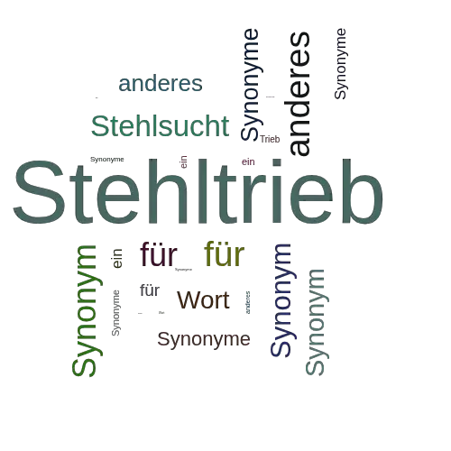Ein anderes Wort für Stehltrieb - Synonym Stehltrieb