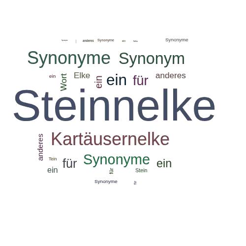 Ein anderes Wort für Steinnelke - Synonym Steinnelke