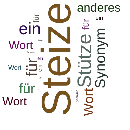 Ein anderes Wort für Steize - Synonym Steize