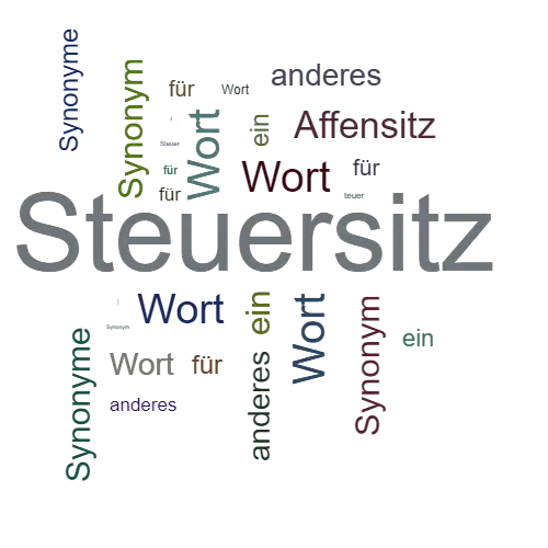Ein anderes Wort für Steuersitz - Synonym Steuersitz