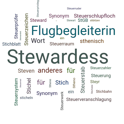 Ein anderes Wort für Stewardess - Synonym Stewardess