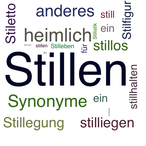 Ein anderes Wort für Stillen - Synonym Stillen