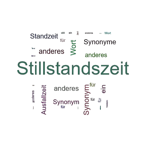 Ein anderes Wort für Stillstandszeit - Synonym Stillstandszeit