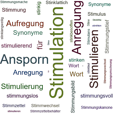 Ein anderes Wort für Stimulation - Synonym Stimulation