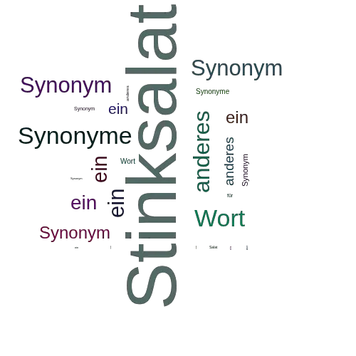 Ein anderes Wort für Stinksalat - Synonym Stinksalat