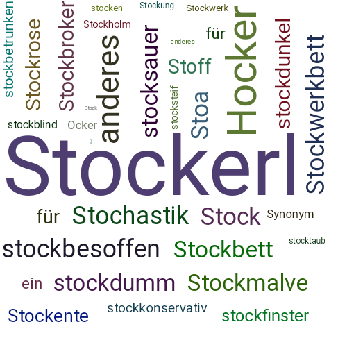 Ein anderes Wort für Stockerl - Synonym Stockerl