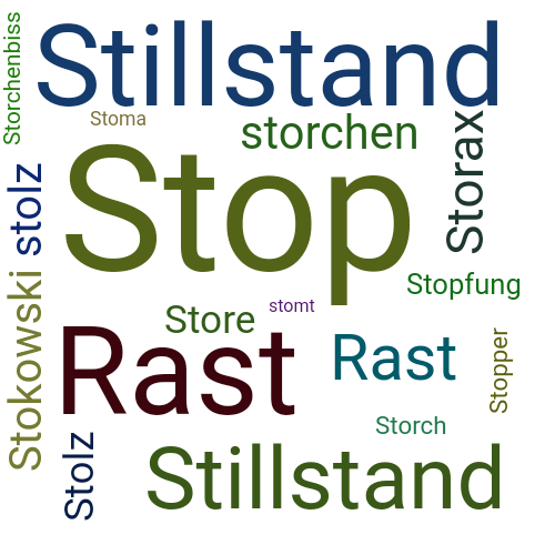 Ein anderes Wort für Stop - Synonym Stop