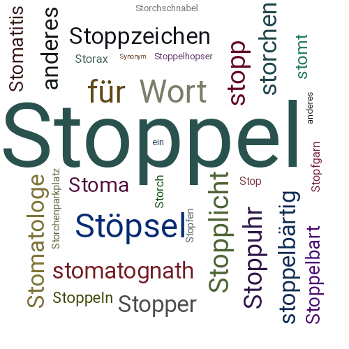 Ein anderes Wort für Stoppel - Synonym Stoppel