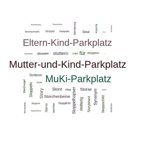 Ein anderes Wort für Storchenparkplatz - Synonym Storchenparkplatz